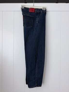 Levi’s Engineered 20th Anniv Barrel Mom Jeans W27 L24 India Ink Celliant Big E
